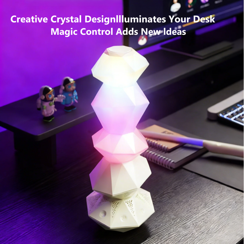 Rgb Desk Lamp Smart - New Creative Smart Bluetooth Speaker Decorative
