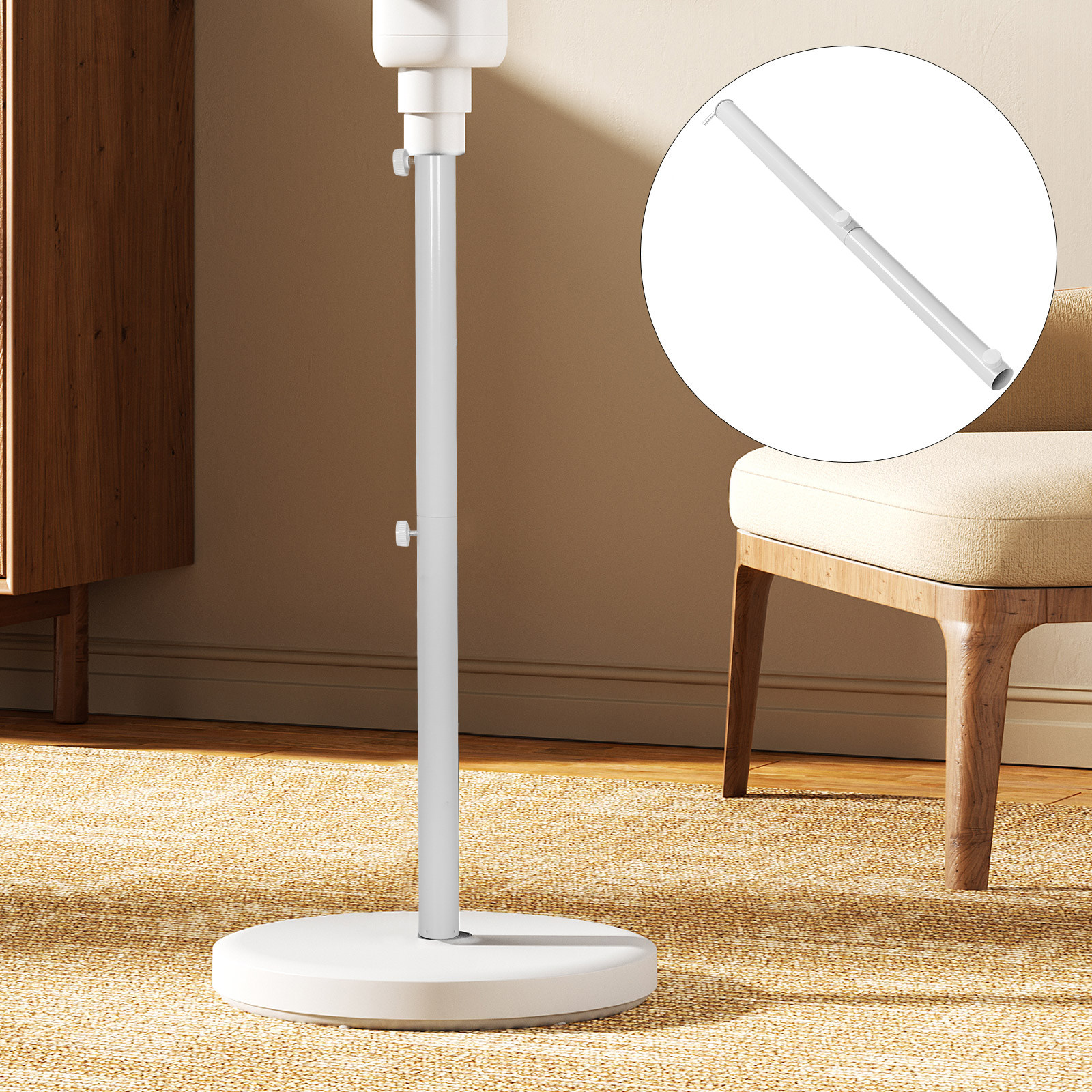 Electric Gadget - Electric Fan Support Column Telescoping Adjustable