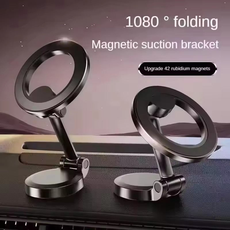 Useful Electronic Gadgets - Foldable Magnet Car Mobile Phone Holder