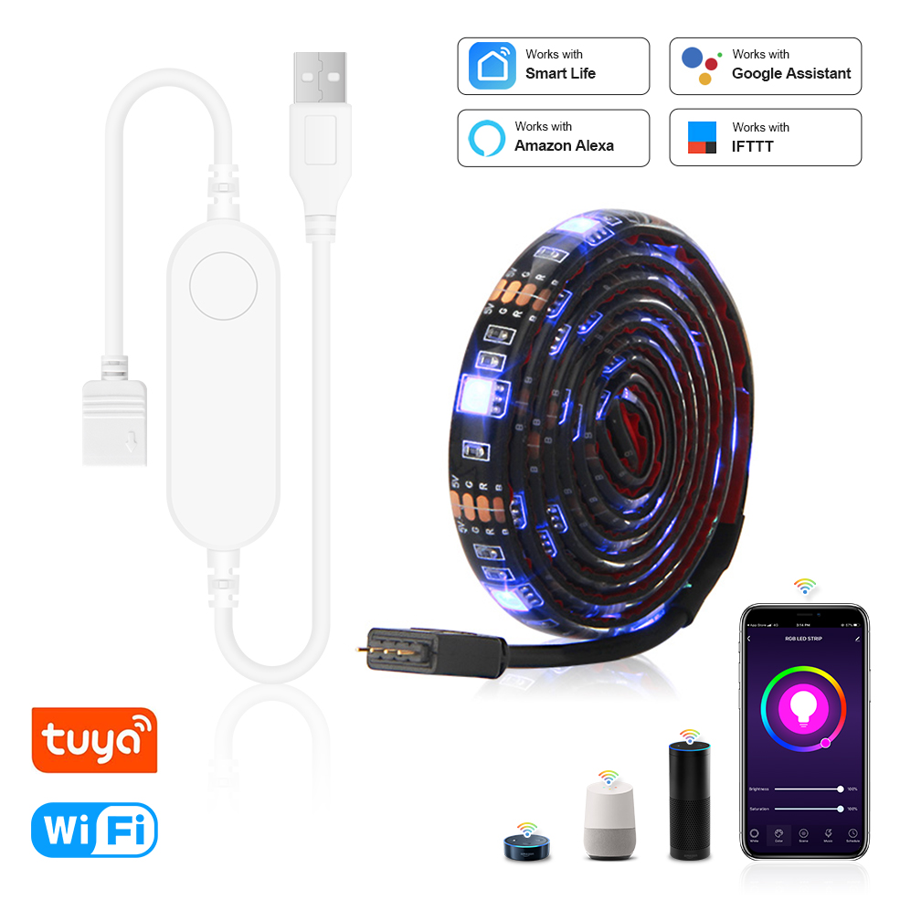 Rgb Desk Lamp Smart - USB LED Strip DC 5V 50CM