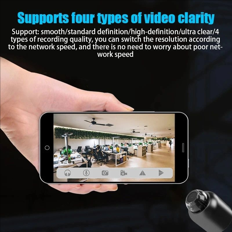 Compact Camera Mirrorless - 1080P HD Mini Camera WiFi Wireless