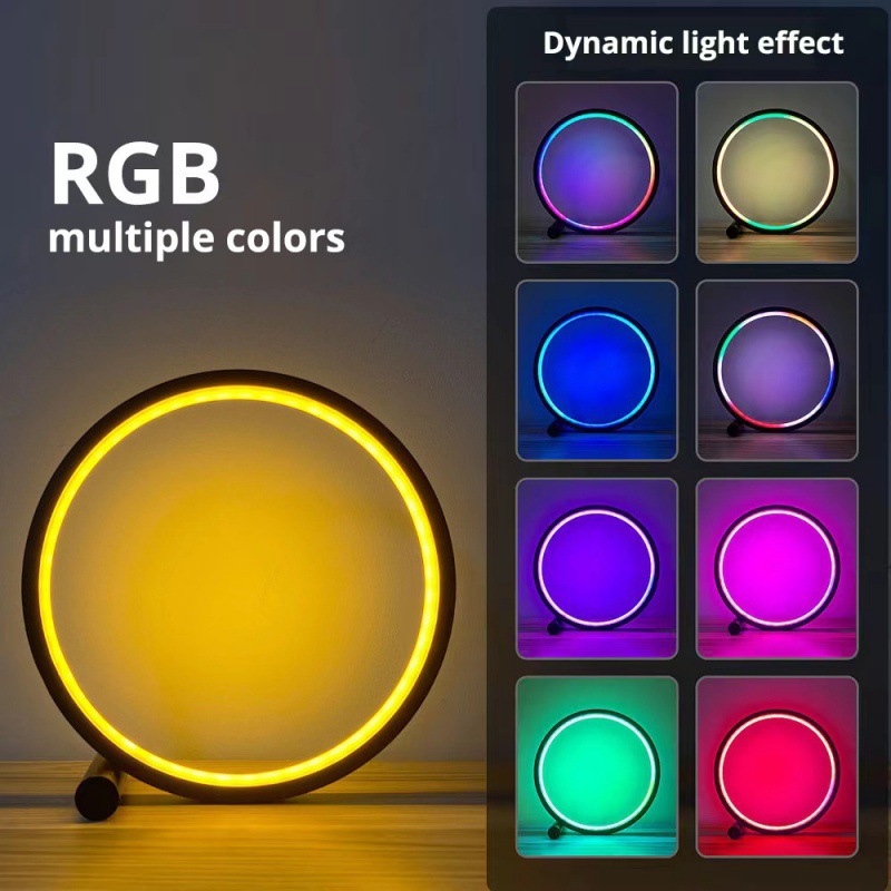 Rgb Desk Lamp Smart - Smart WiFi RGB Music Rhythm Ambient