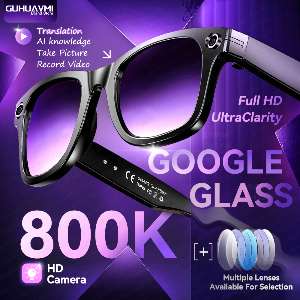 Electronics Gadgets For Men - AI Smart Glasses with 8MP Camera