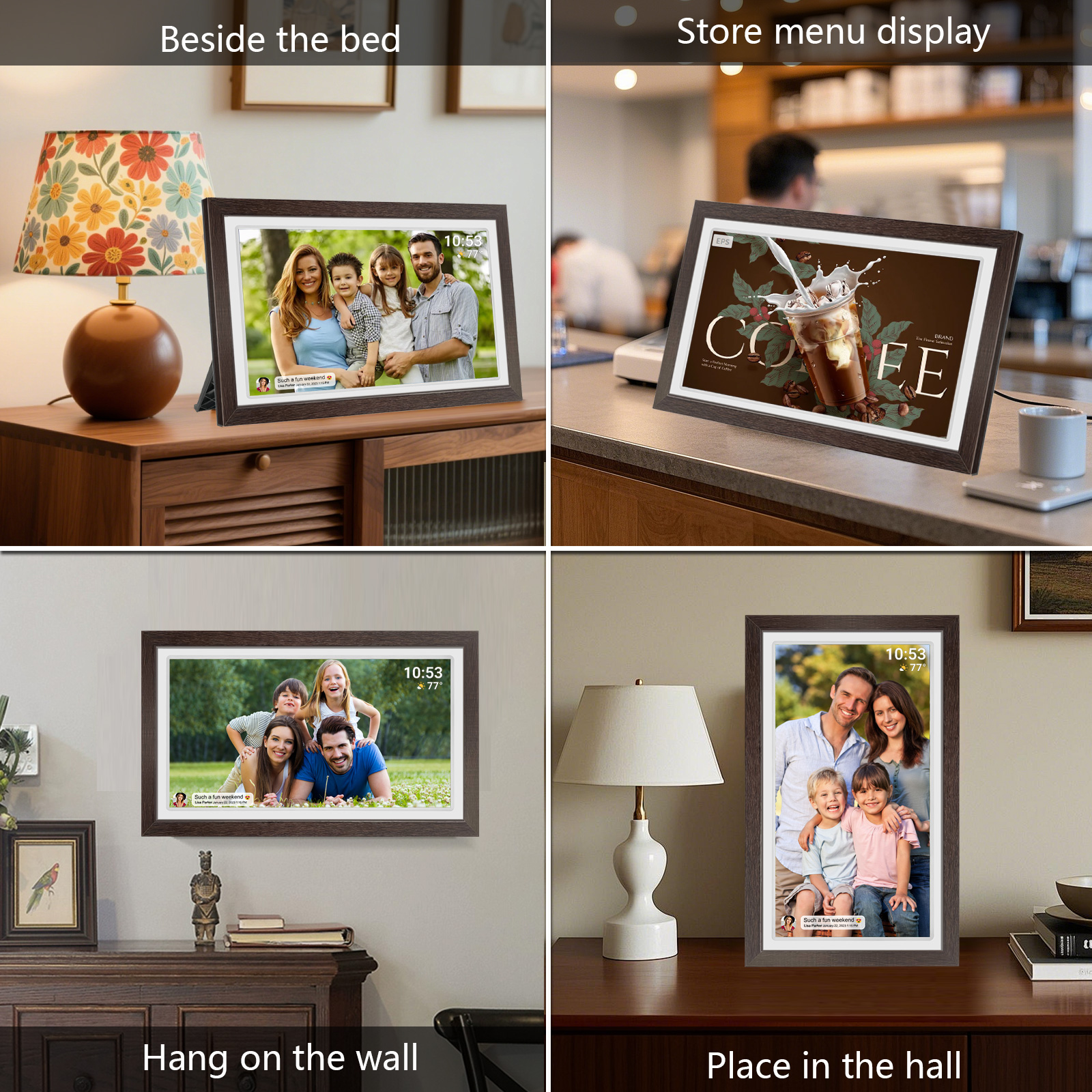 21.5-Inch WiFi digital photo f - Digital Photo Frame Wifi review and price