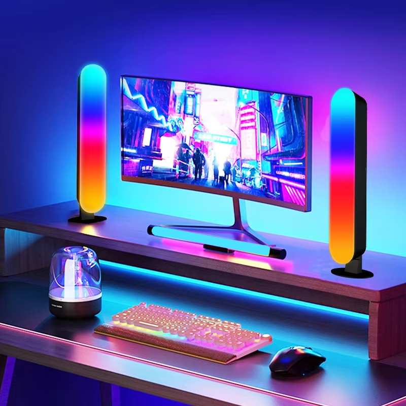 1pc Computer Desktop Decorativ - Rgb Desk Lamp Smart review and price