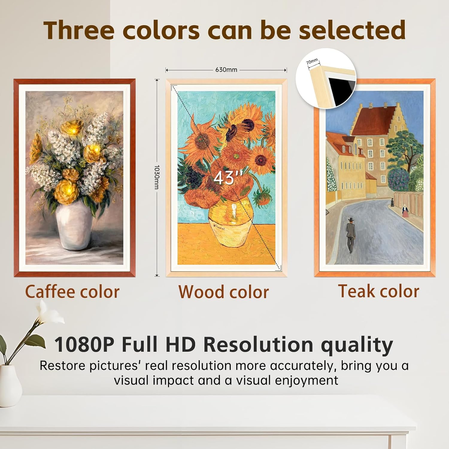 21.5 24 32 Inch Large Digital  - Digital Photo Frame Wifi review and price