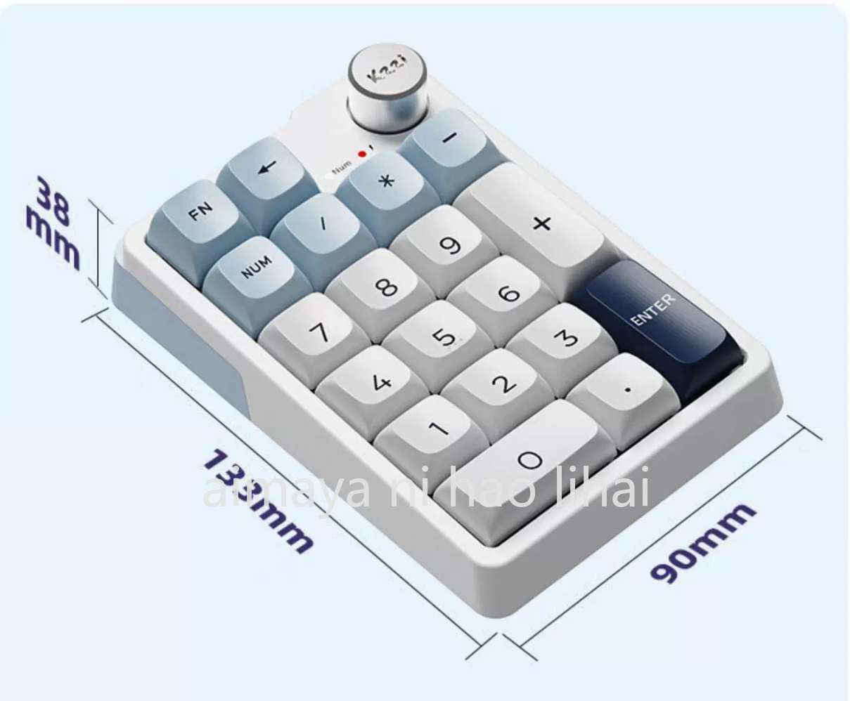 Kzzi K20 Mini Keypad Three Mod - Wireless Keyboard Mini review and price
