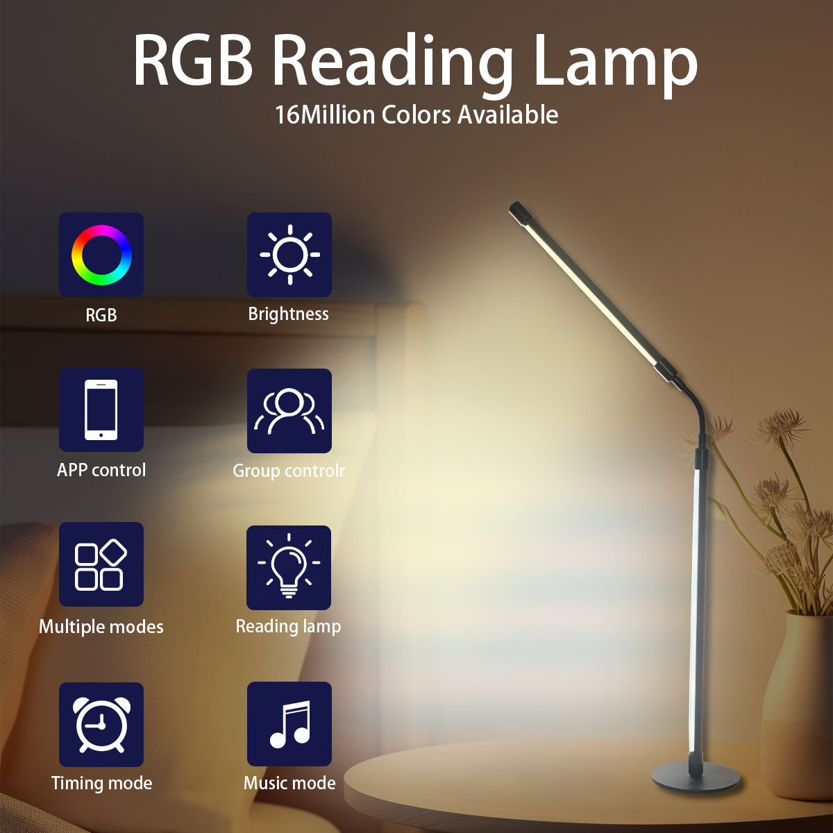 Smart Rgb Color-Changing Led D - Rgb Desk Lamp Smart review and price