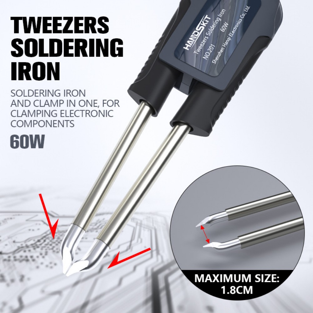 T12 Soldering Tweezer Handle – - Useful Electronic Gadgets review and price