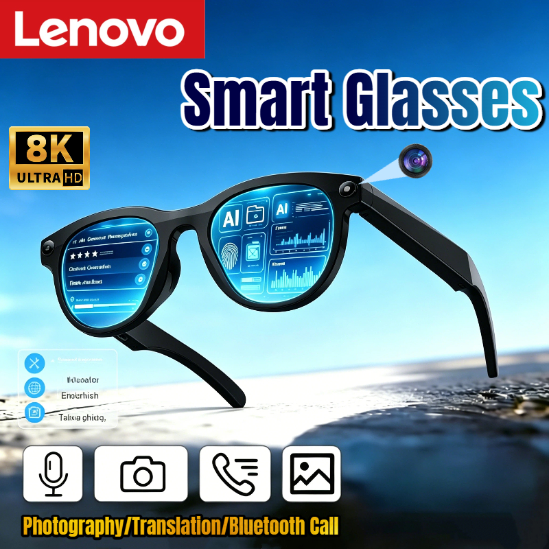 Lenovo Smart AI Glasses 1200MP - Electronics Gadgets For Men review and price