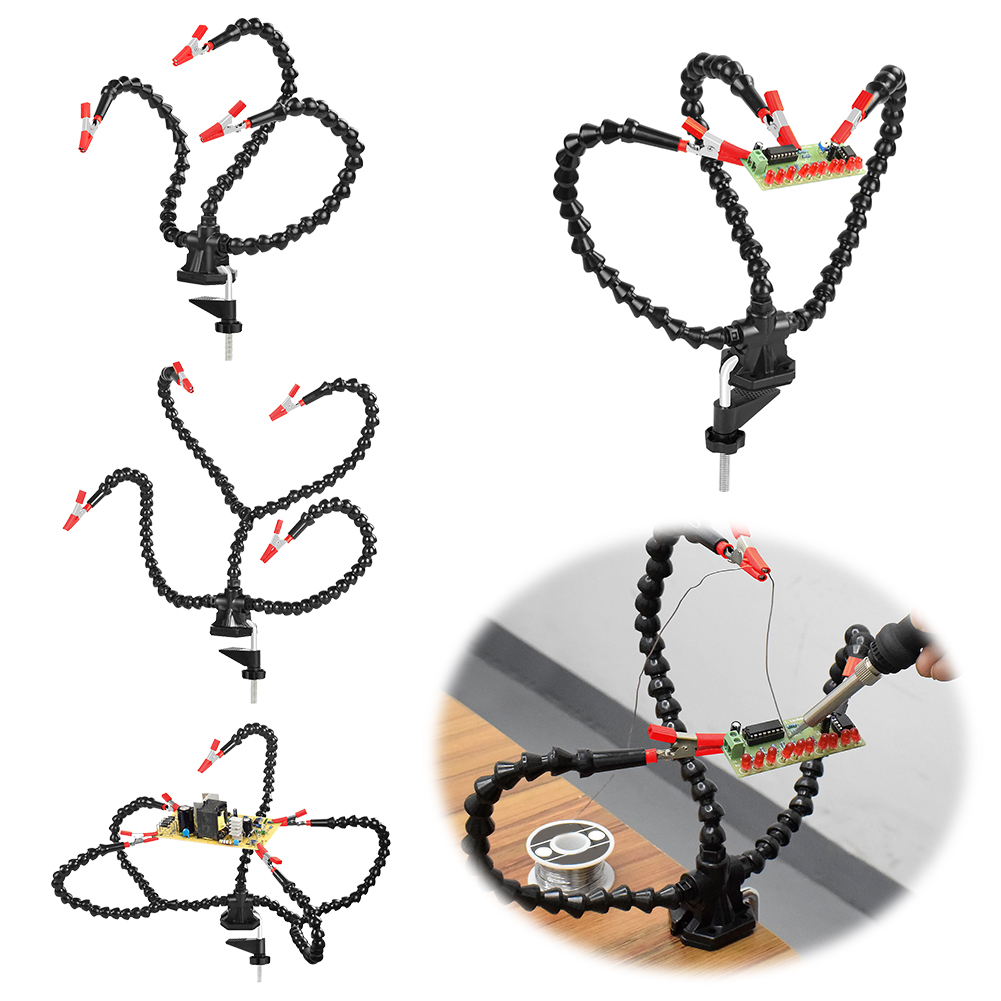 Desk Clamp Soldering Third Han - Useful Electronic Gadgets review and price