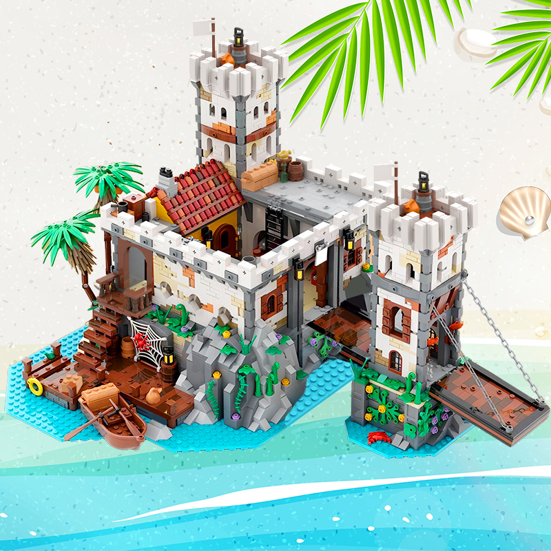 MOC Pirates Blacksmiths Fortre - Empire Electronics & Gadgets Triolet review and price