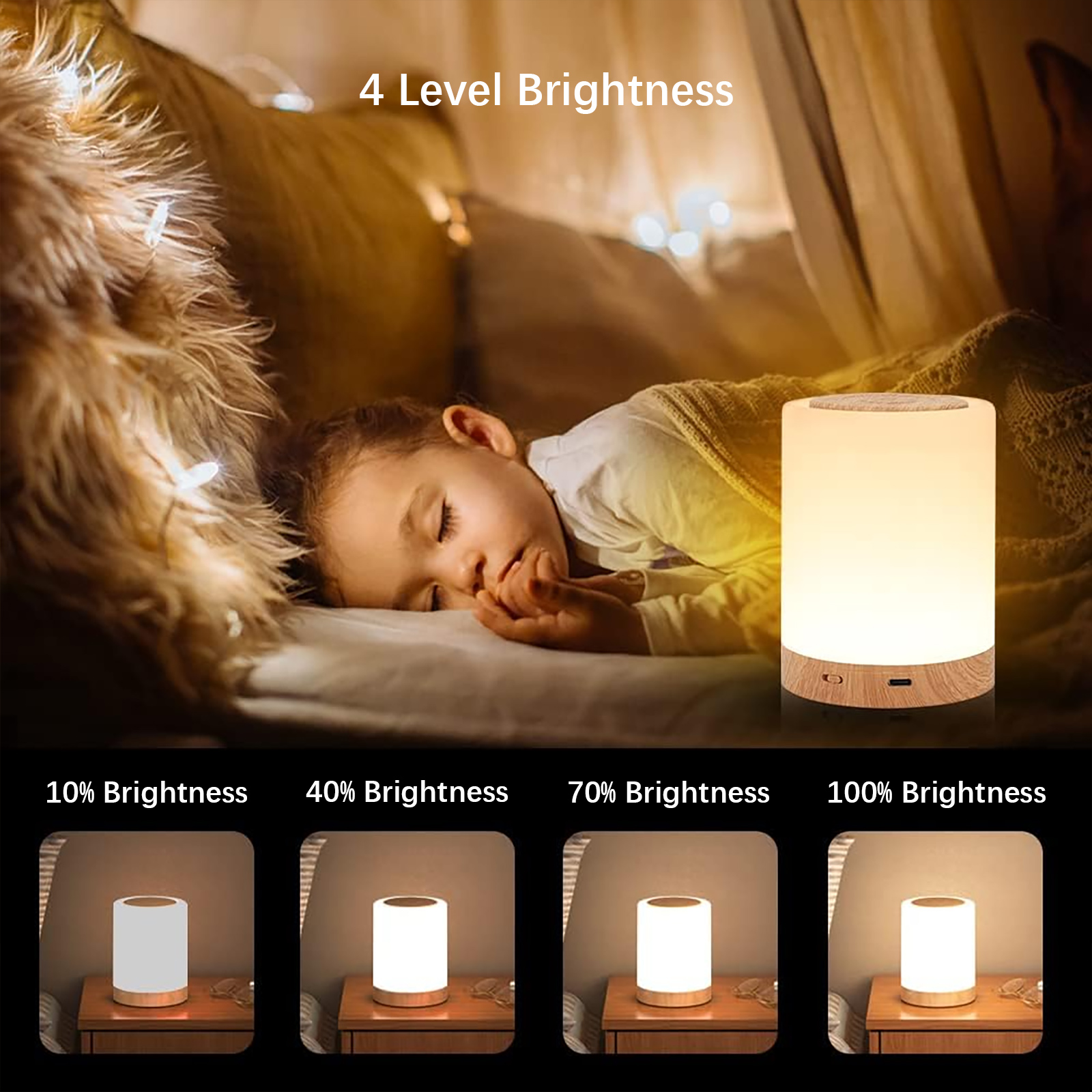 Smart LED Night Light, Portabl - Rgb Desk Lamp Smart review and price
