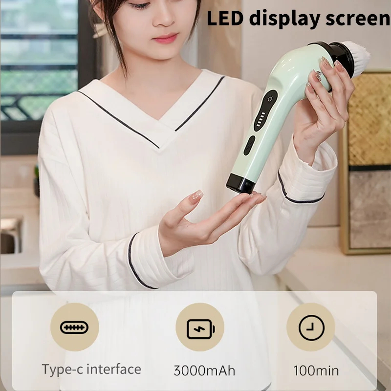 9-in-1 Electric Cleaning Brush - Kitchen Electronics Gadgets review and price