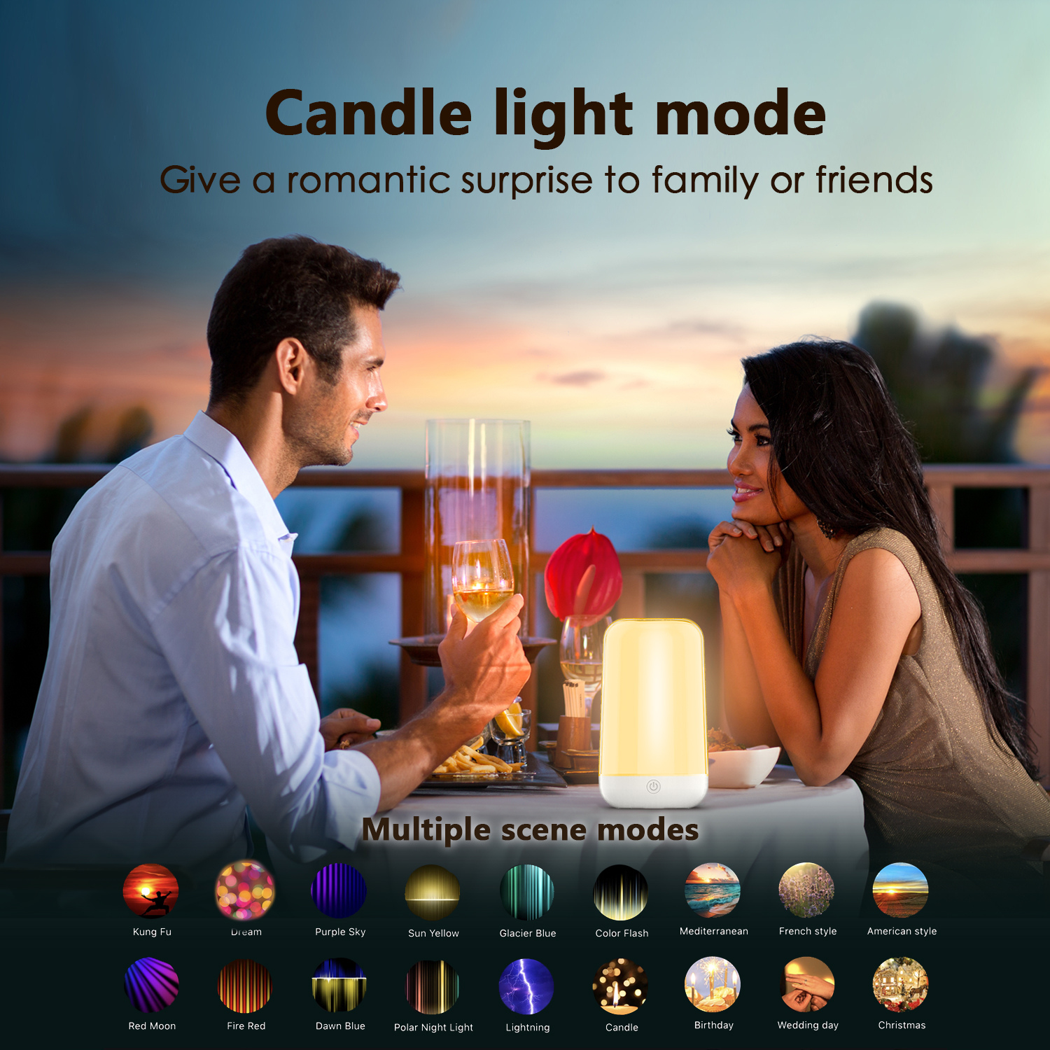 Smart Touch LED Night Light RG - Rgb Desk Lamp Smart review and price