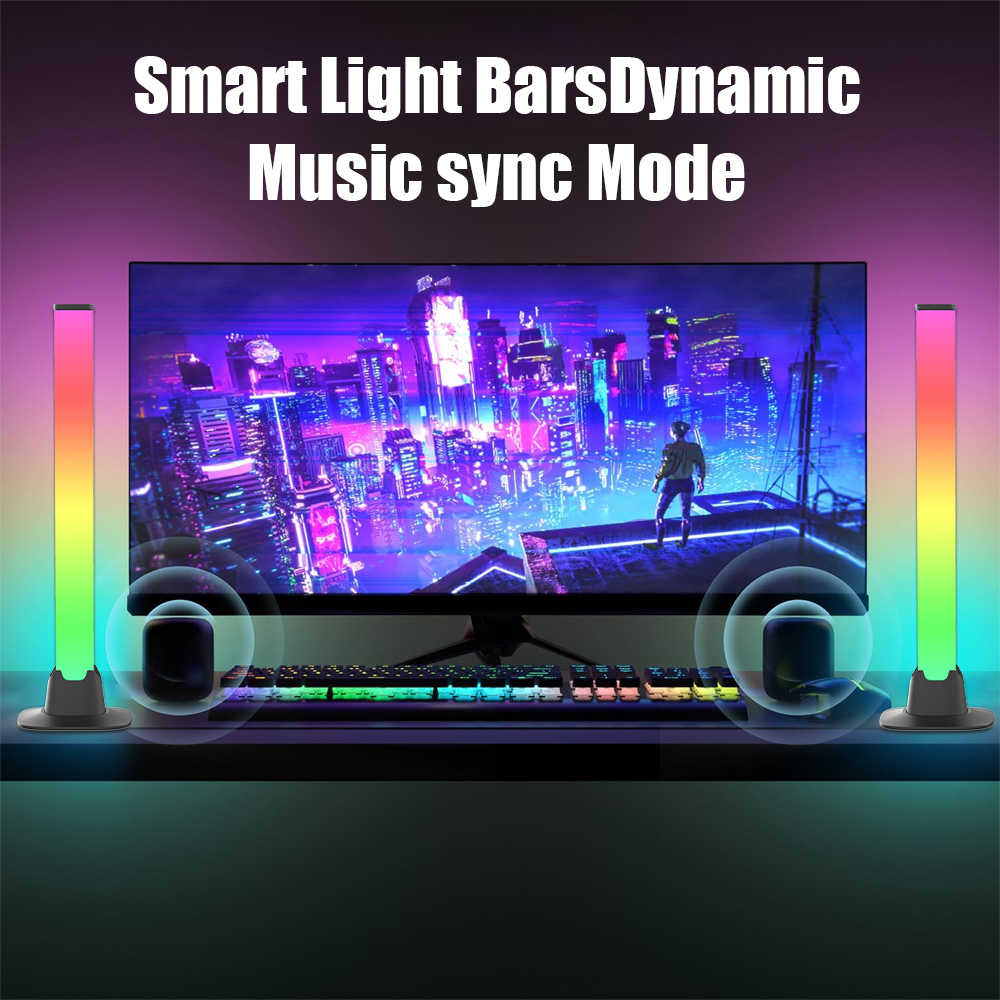 RGB LED Lights Bar Bluetooth S - Rgb Desk Lamp Smart review and price