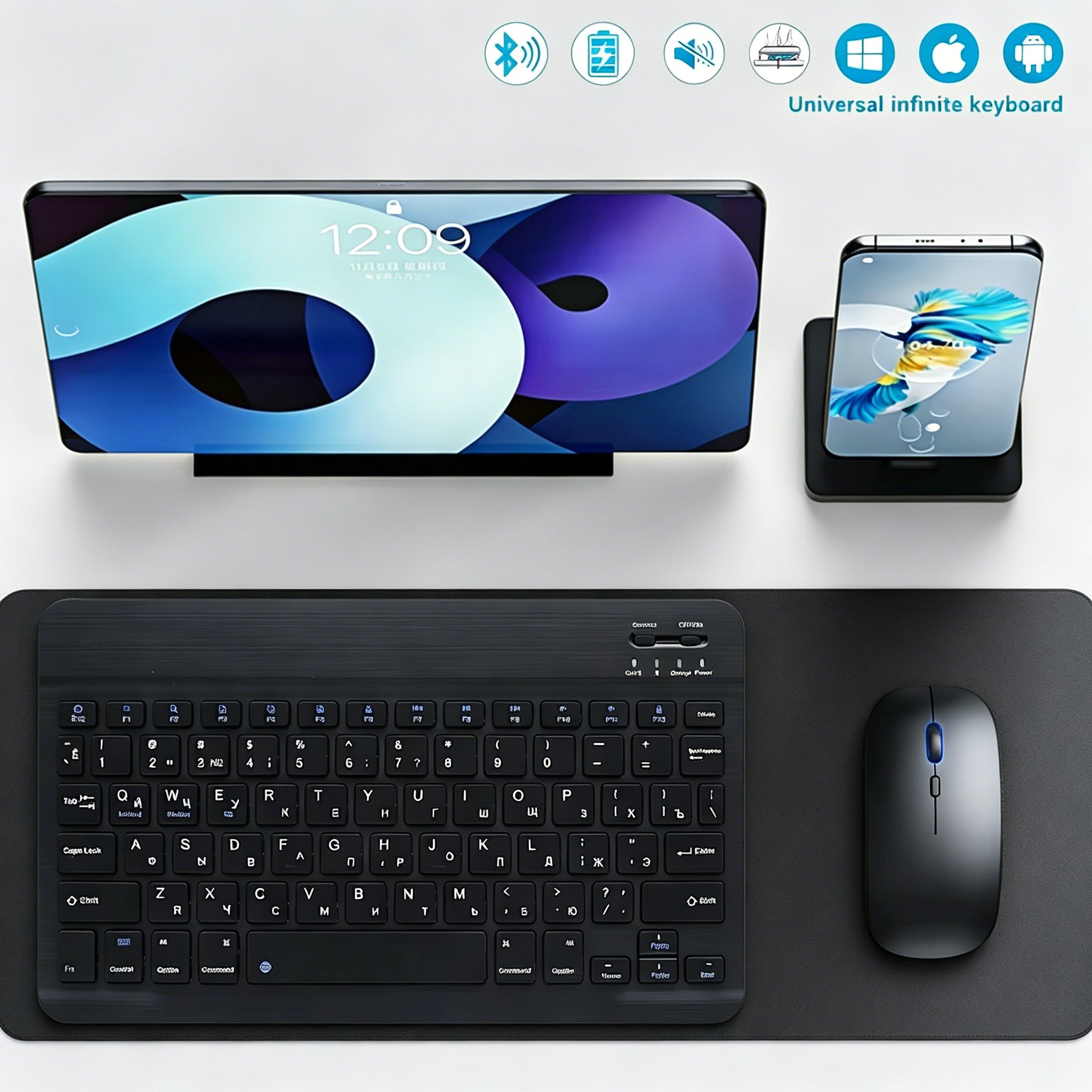 Bluetooth Wireless Keyboard Mo - Wireless Keyboard Mini review and price