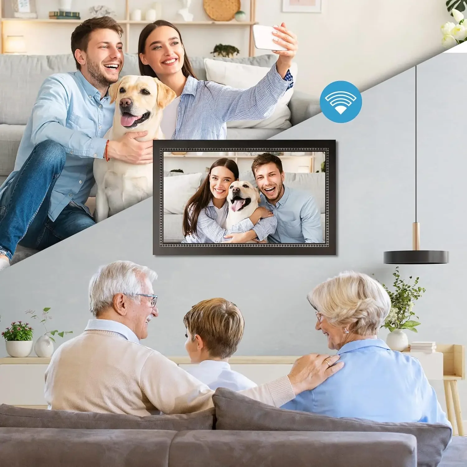 Digital Picture Frame 15.6 Inc - Digital Photo Frame Wifi review and price