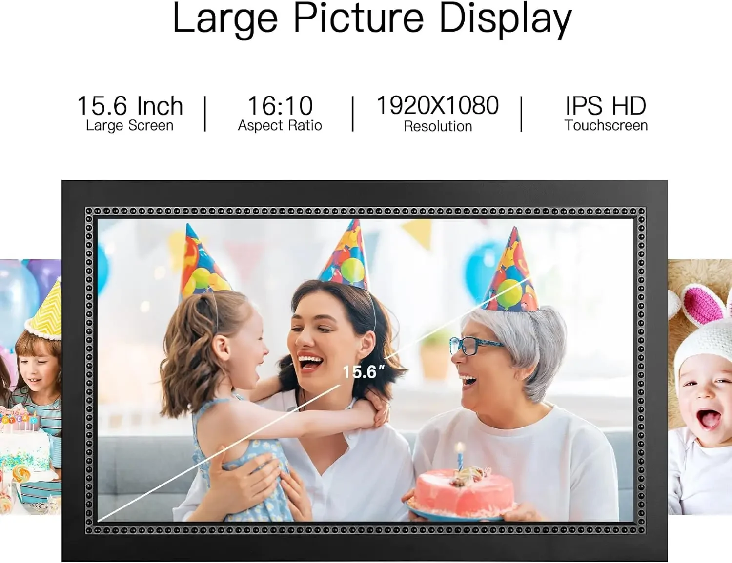 Digital Picture Frame 15.6 Inc - Digital Photo Frame Wifi review and price