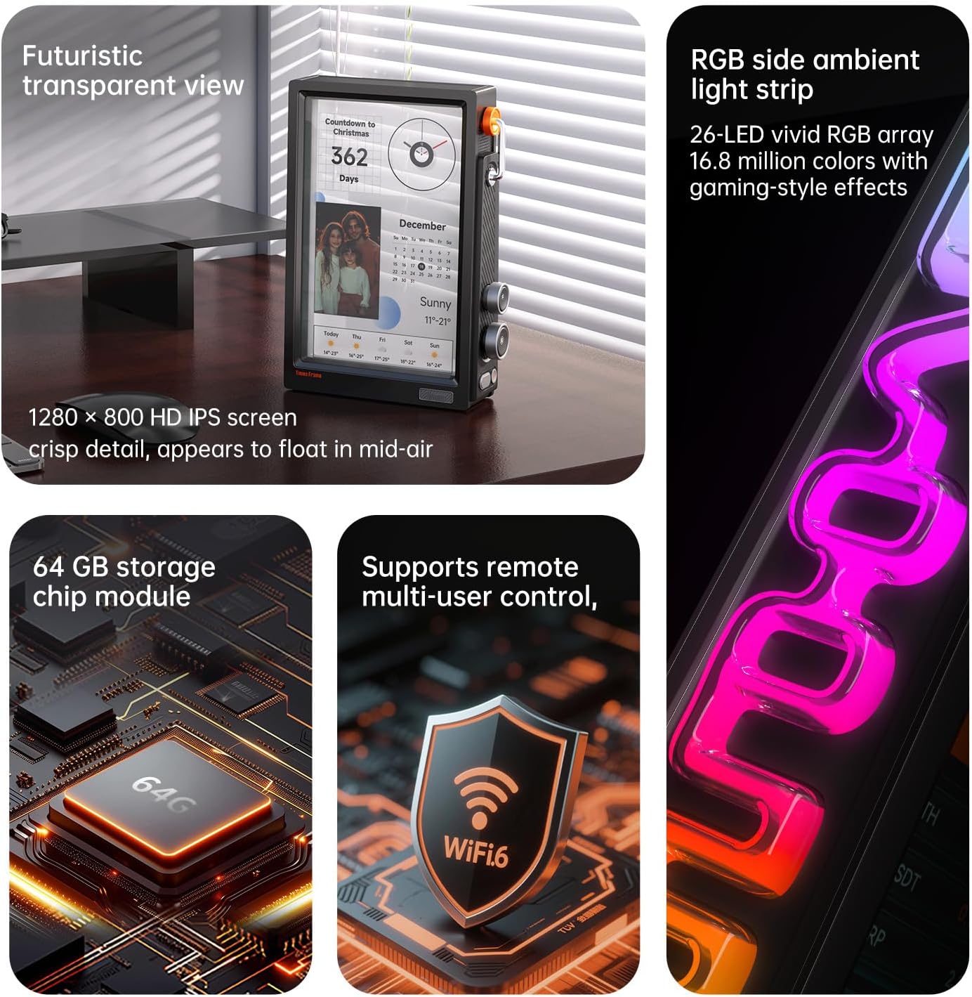 【2026】Divoom Times Frame WiFi  - Digital Photo Frame Wifi review and price