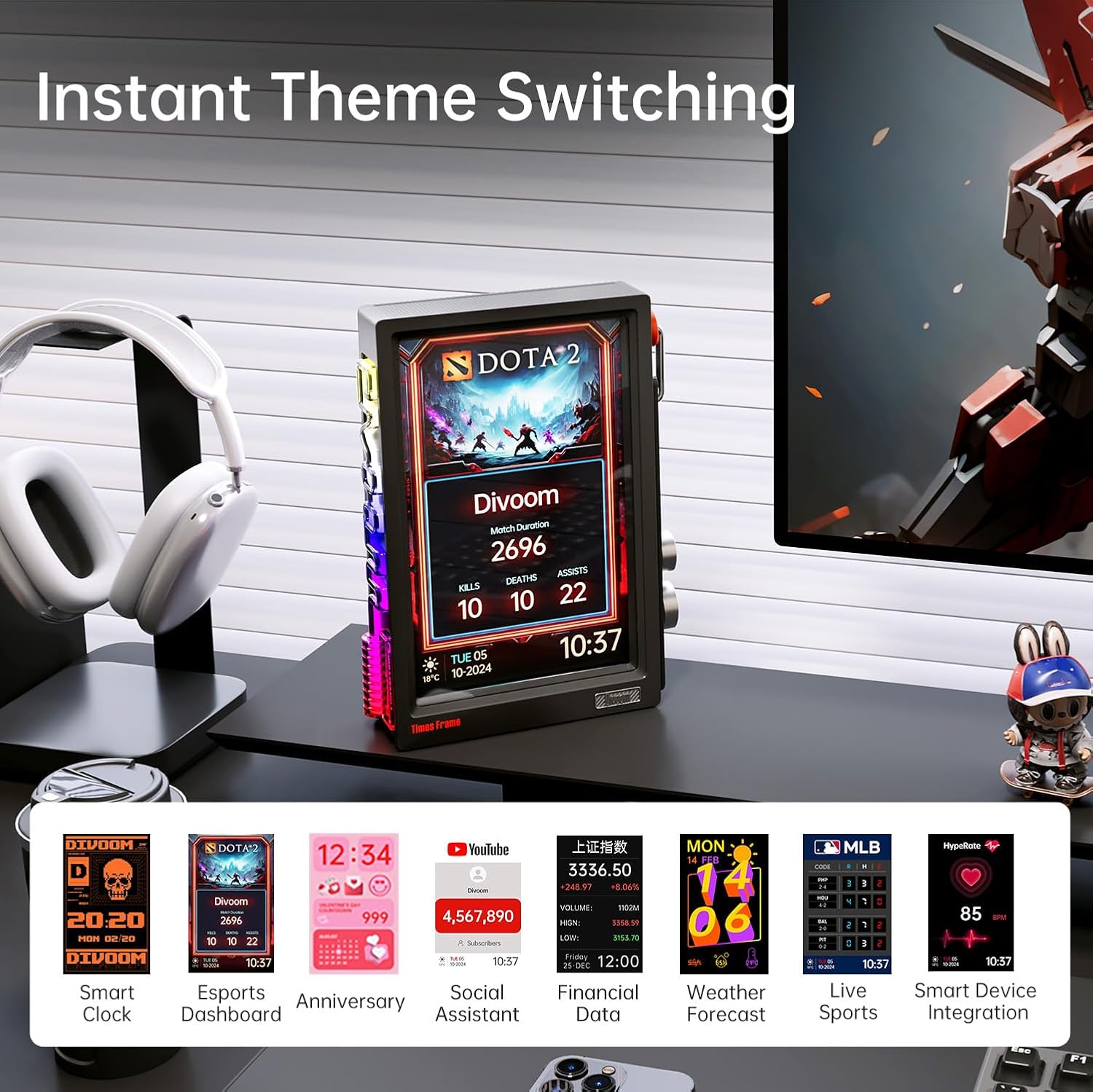 【2026】Divoom Times Frame WiFi  - Digital Photo Frame Wifi review and price