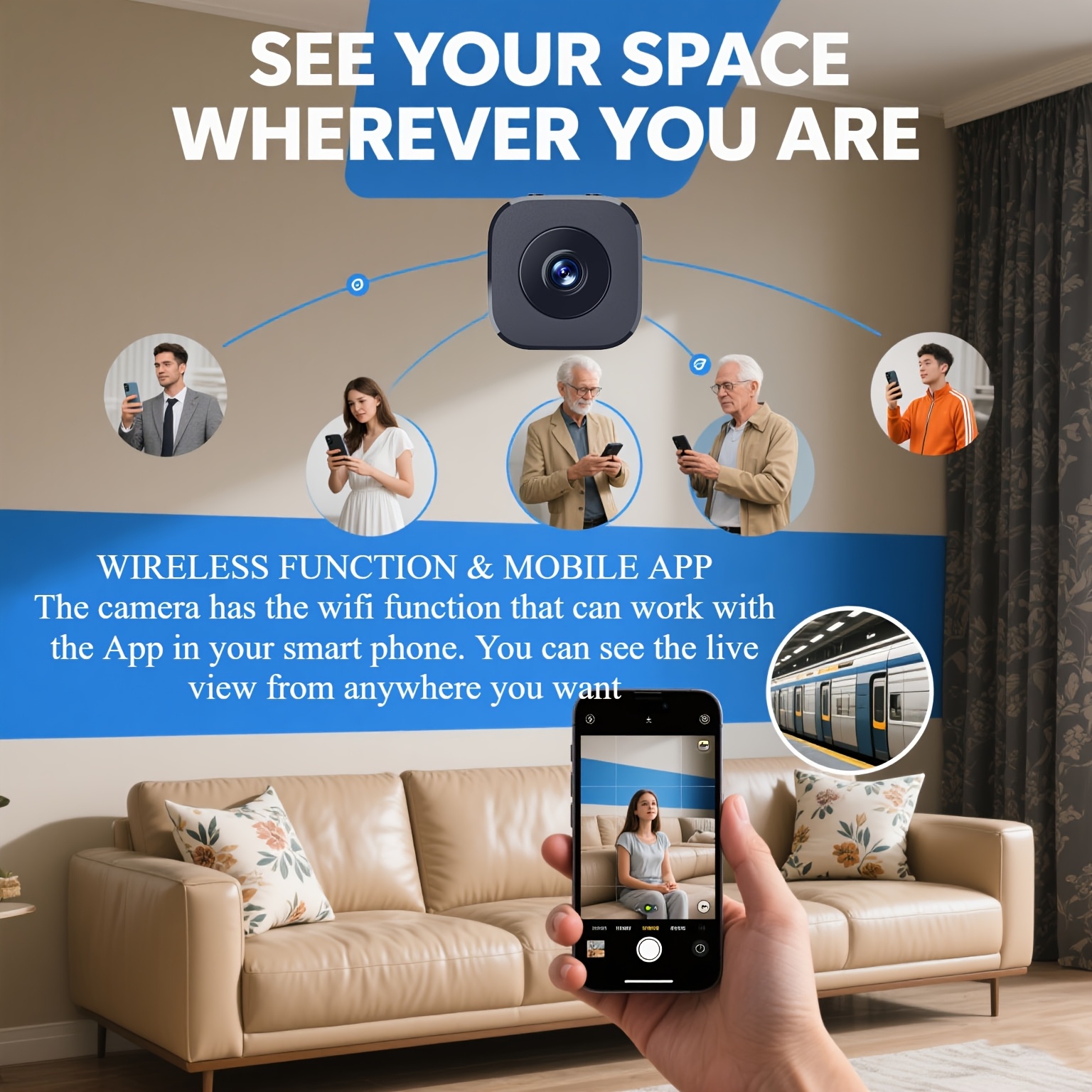 1080P HD Mini WiFi Camera Indo - Compact Camera Mirrorless review and price