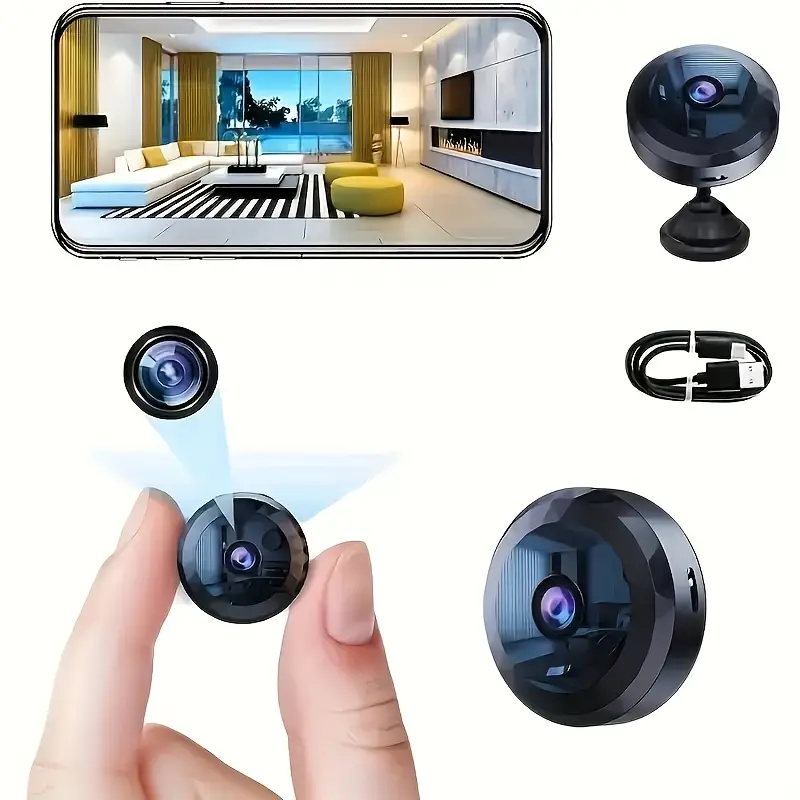 1pc Rechargeable Wireless Mini - Compact Camera Mirrorless review and price