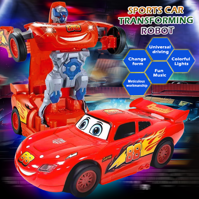 Red racing car transformation  - Electric Gadget review and price