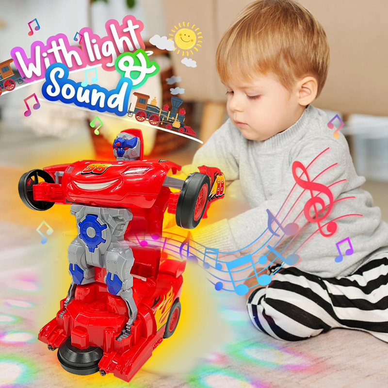 Red racing car transformation  - Electric Gadget review and price