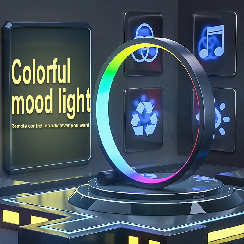 Smart WiFi RGB Music Rhythm Am - Rgb Desk Lamp Smart review and price