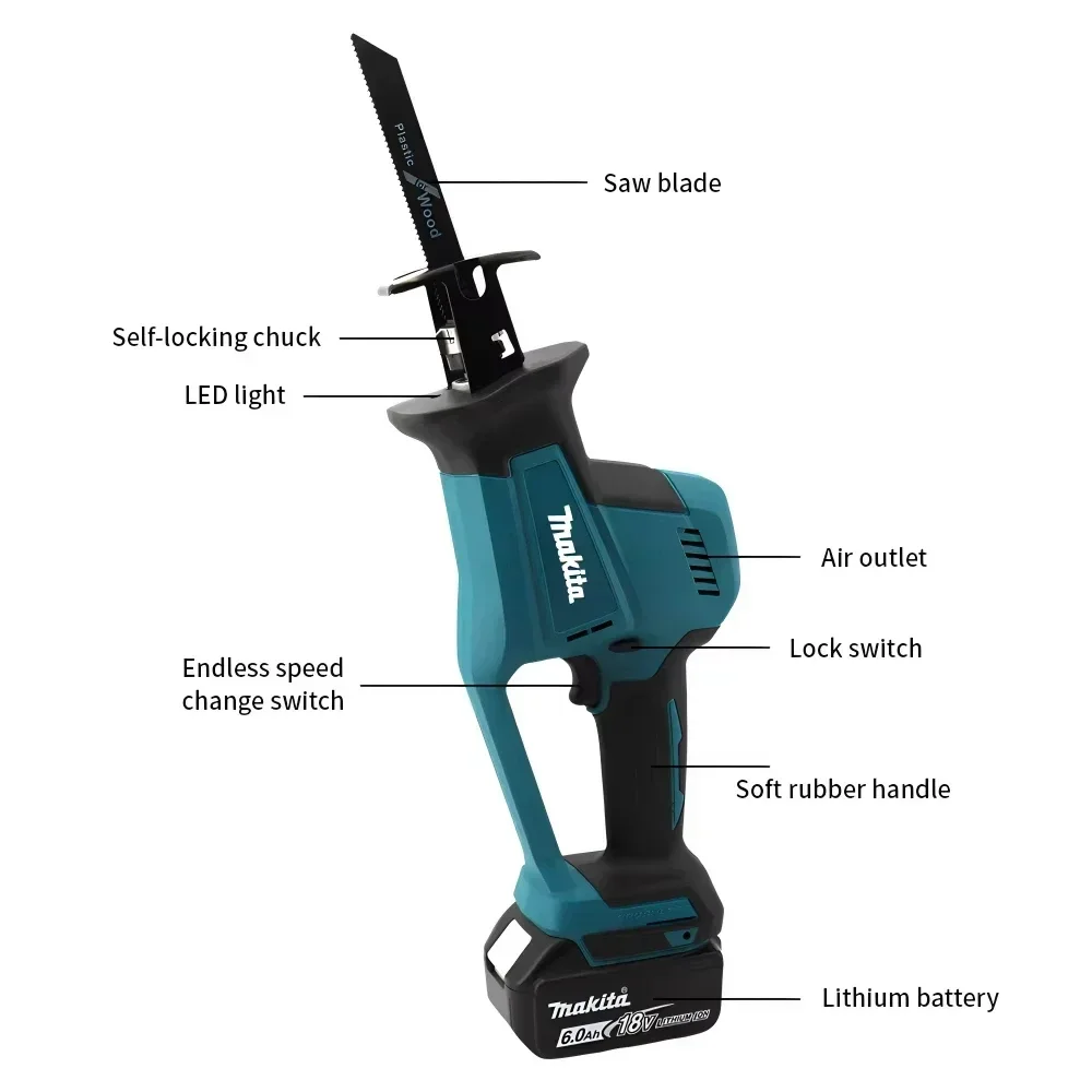 Makita DJR189 18V Cordless Ele - Electric Gadget review and price