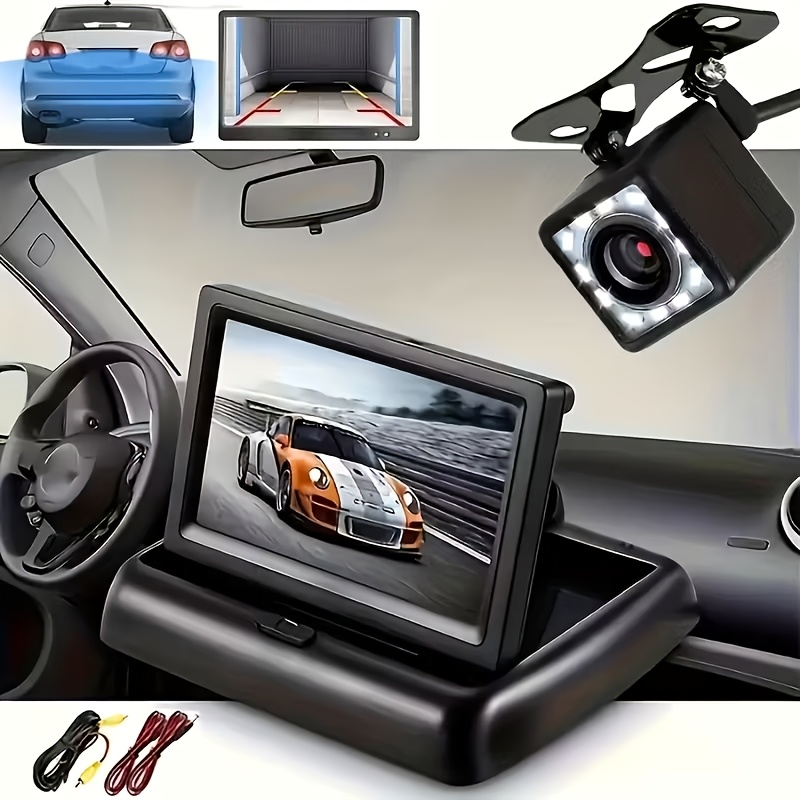 4.3in Folden Car Backup Camera - Compact Camera Mirrorless review and price