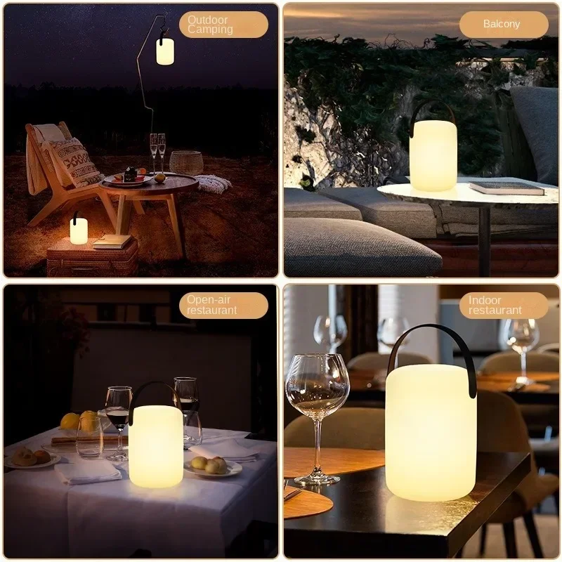 Outdoor Waterproof Cordless Ta - Rgb Desk Lamp Smart review and price