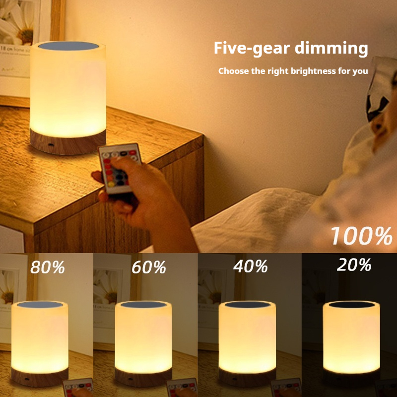 16 Colors Smart Touch Bedside  - Rgb Desk Lamp Smart review and price