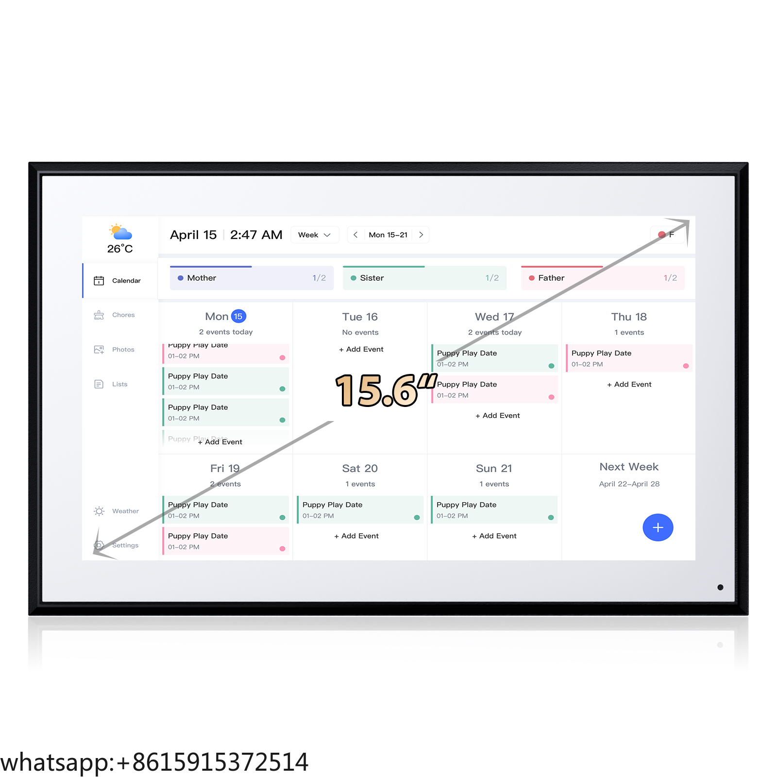 TCDSTARSmart Calendar Digital  - Digital Photo Frame Wifi review and price