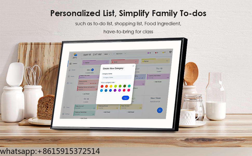 TCDSTARSmart Calendar Digital  - Digital Photo Frame Wifi review and price