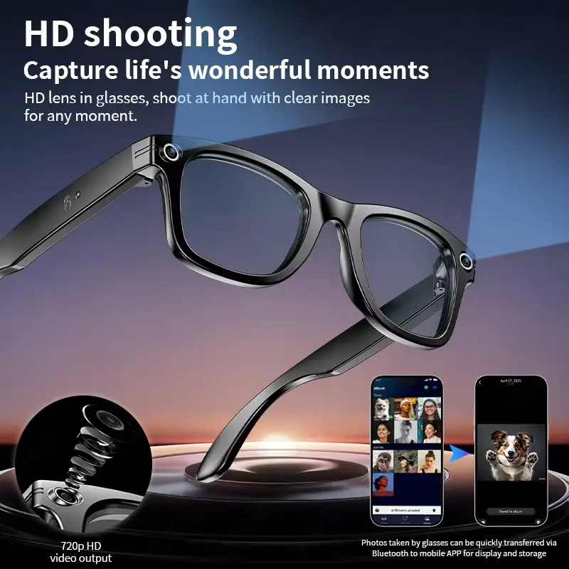 AI Smart Glasses with 8MP Came - Electronics Gadgets For Men review and price
