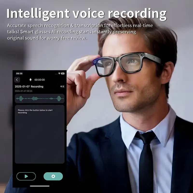 AI Smart Glasses with 8MP Came - Electronics Gadgets For Men review and price